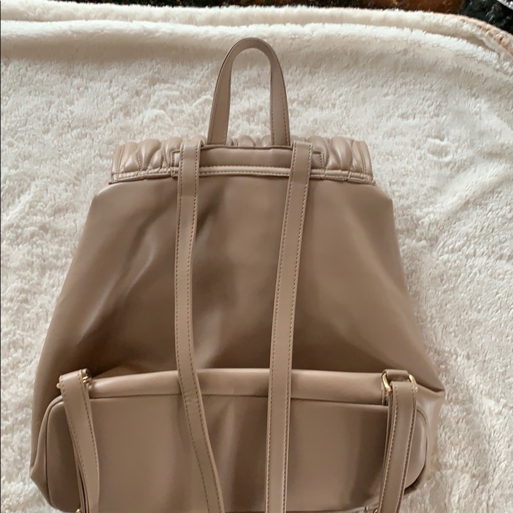 Bebe Mini Beige Backpack - Picture 2 of 7